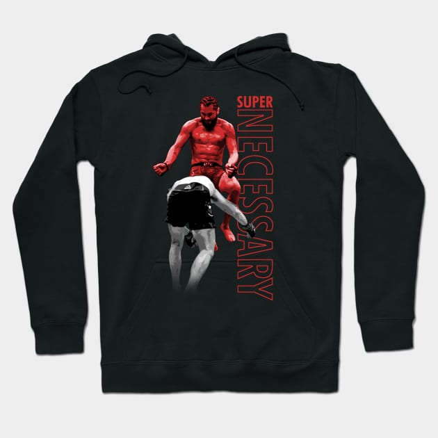 Jorge Masvidal Super Necessary Knee Hoodie by MMAMerch